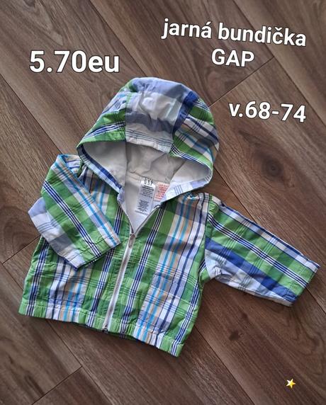 Jarná bundička baby gap, gap,68