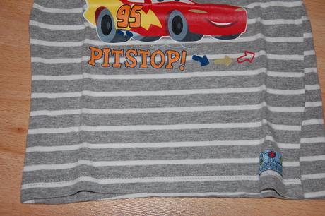 4ks tričiek s motívom cars, 86