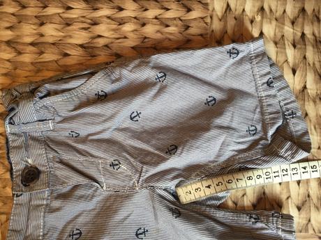 Krásne kotvičkové kratase 2ks, h&m,86