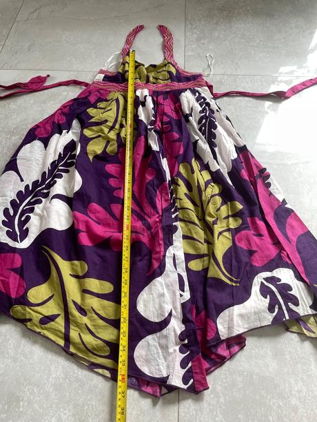 Šaty na viazanie na pleciach, xs