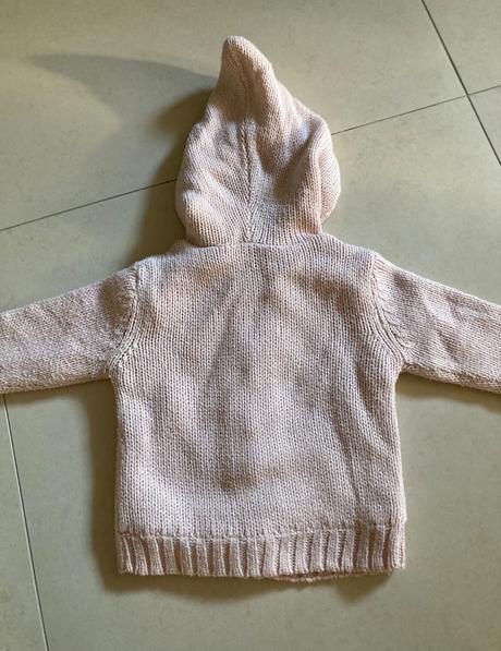 Hrubý svetrík na zips 74/80, lupilu,74