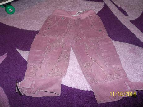 Menčester 3-4 nohavice, cherokee,116