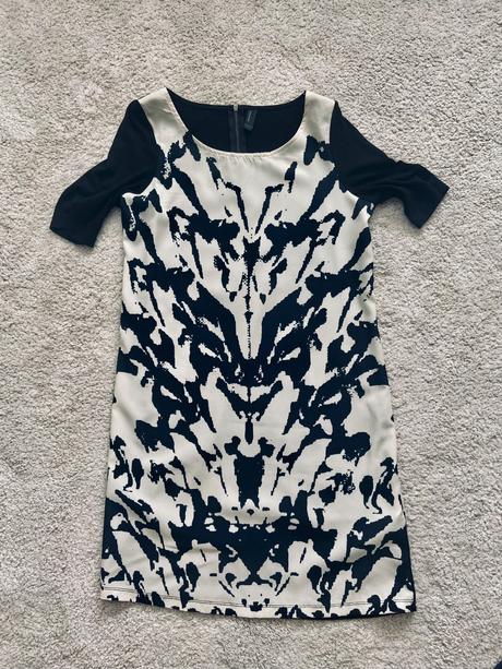 Cierno - biele saty, vero moda,s