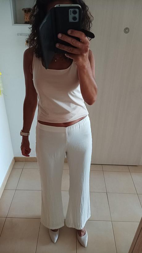 Letné saténové nohavice zara, zara,m