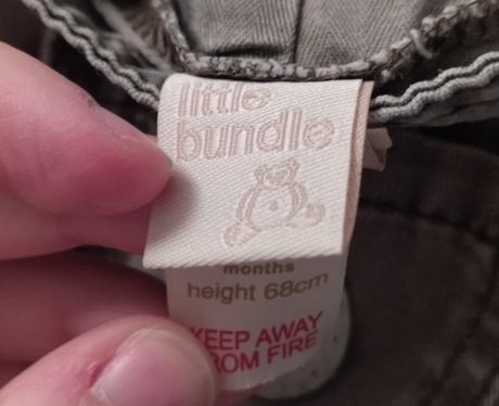 Nohavice na traky, little bundle,68