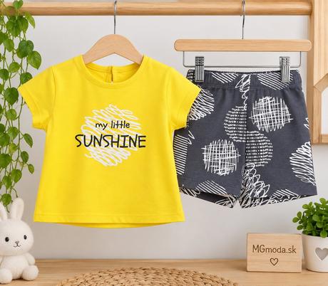Detský letný komplet bembi sunshine, 74