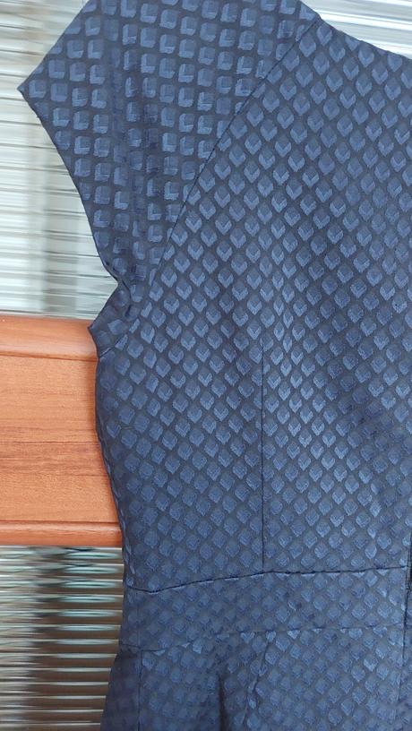 Modré puzdrové šaty reserved 38, reserved,38