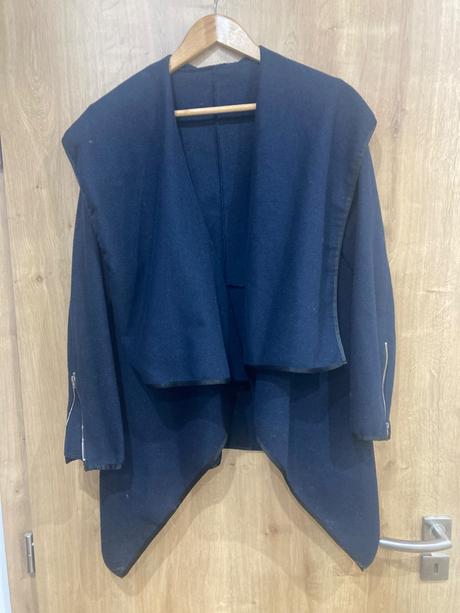 Modry flisovy kabat, m