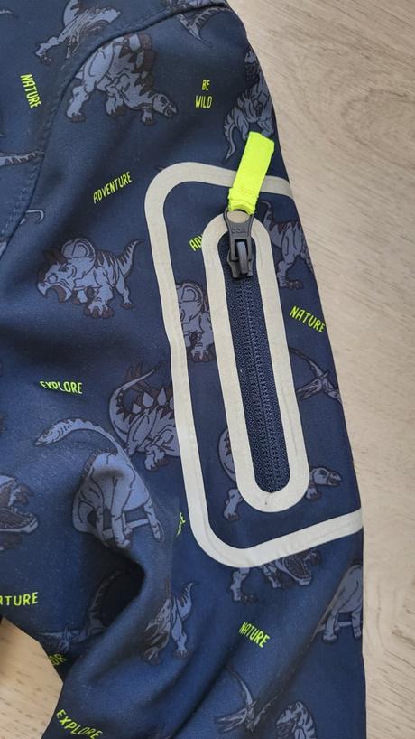 Softshellová bunda s dinosaurami, yigga,158