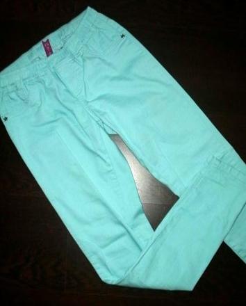 Mentolové jegginsy - veľ. 146/152, 146