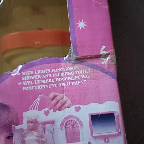 Vintage barbie kúpeľňa,