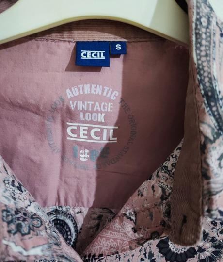 Staroružová blúzka cecil, s