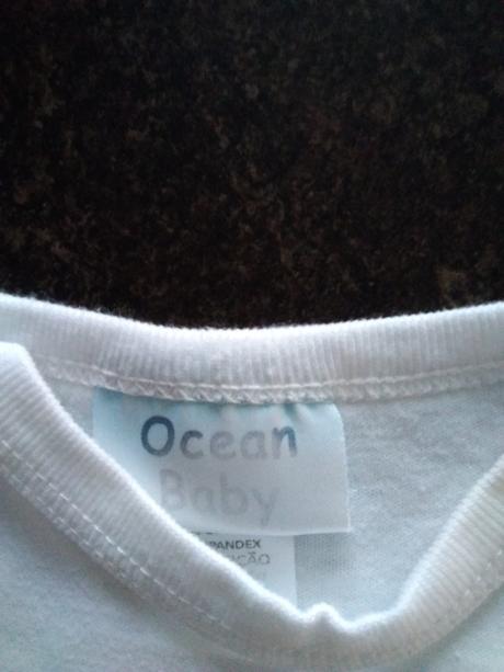 Biele tričko 0-3m, ocean pacific,50