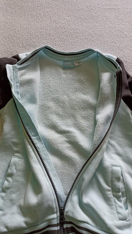 Mikina na zips veľ.122/128, lupilu,122