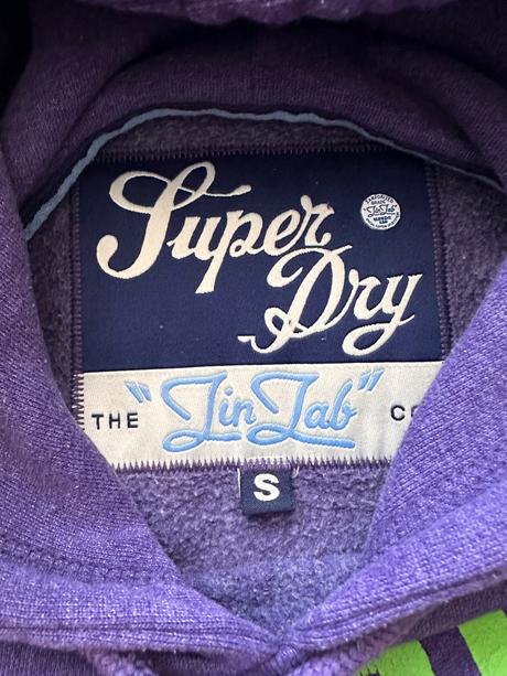 Hrubsia tepla mikina super dry, superdry,s