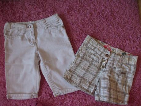 Dvoje kraťasy, c&a,140