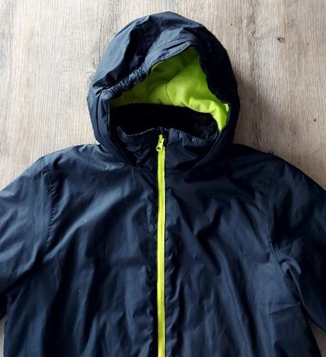 Čierno žltá zimná vetrovka, 134