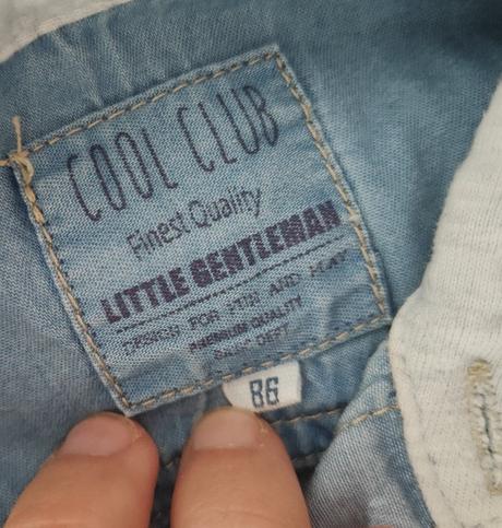 Body riflová košeľa, coolclub,86