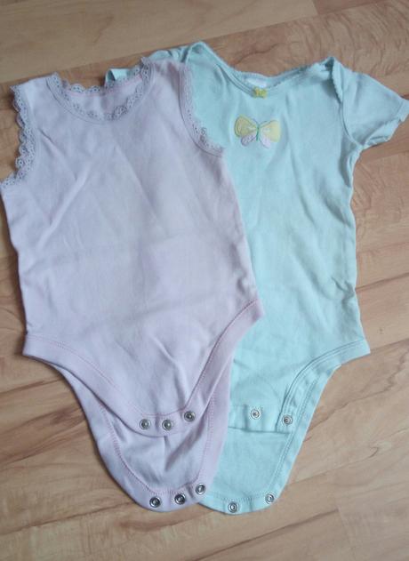 Tielkové body, body krátky rukáv carters, 74