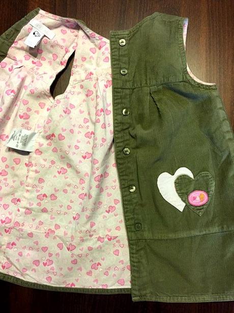 Menčestrové šatočky snoopy, h&m,80