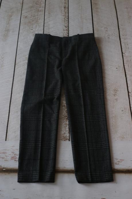 Rovné kockované nohavice, zara,xs