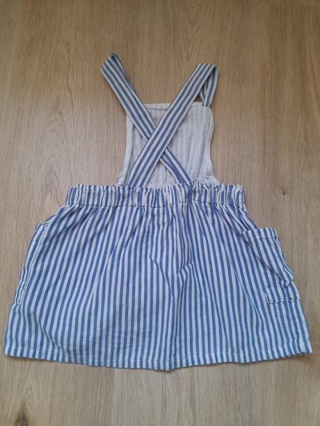 Sukňa na traky, h&m,80