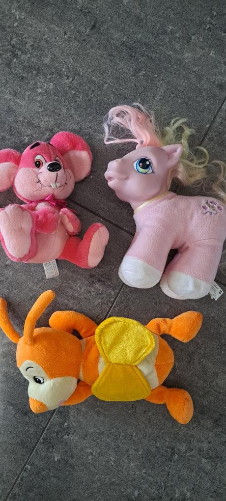 3x plyšová hračka, 