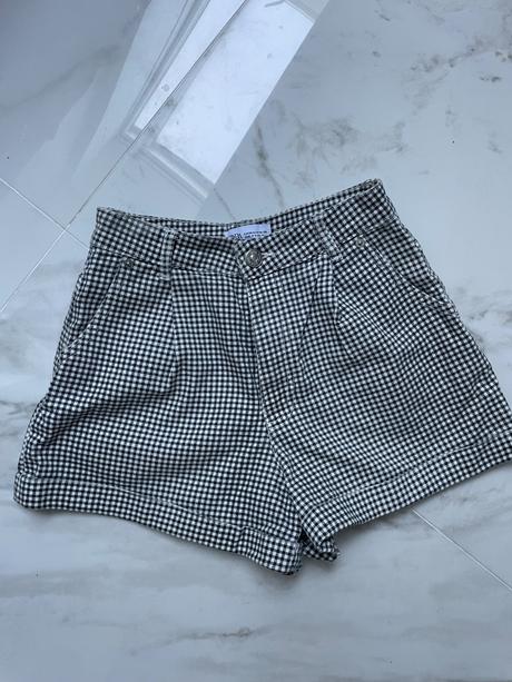 Zara kárované kraťasy, zara,xs
