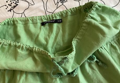 Ľanovo - bavlnená sukňa zn. atmosphere v. 38, atmosphere,38