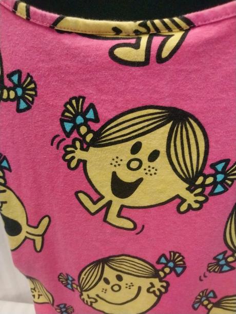 Ružový top s motívom little miss, love tu, m,l, m