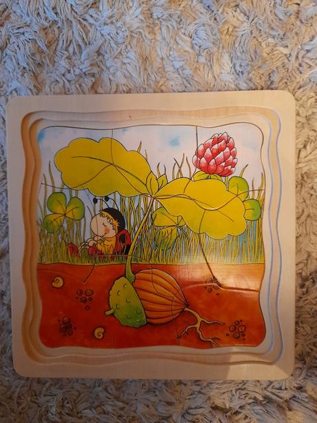 Goki vývojové vrstvené puzzle 4 vrstvy 44 diely st, 