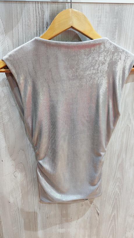 Strieborný top, amisu,xs