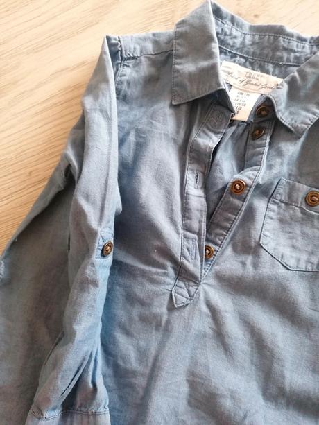 Košeľové šaty, h&m,110