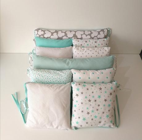 Mantinel do postieľky, šírka (cm): 30,dĺžka (cm): 30