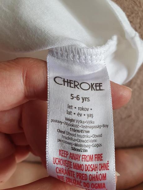 Tričko s dlhým rukávom č.116, cherokee,116