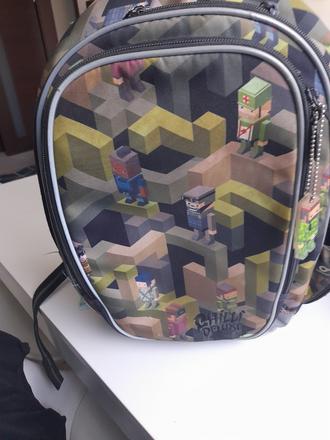 Školská taška topgal minecraft+darček, 