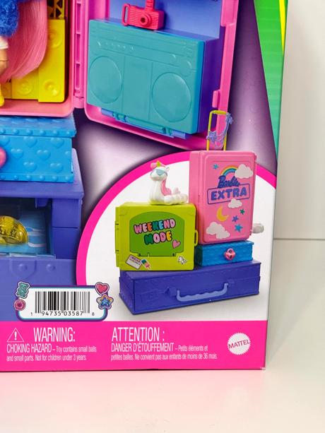 Barbie extra minis bábika a zvieratká hracia sada, 