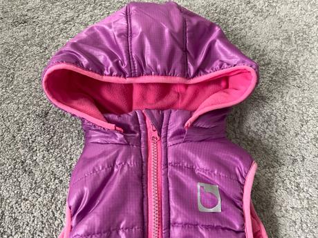Bugga vesta prešívaná podšitá s kapucňou 110, 110