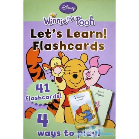 Anglické karty lets learn flashcards - pooh,