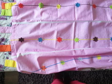 Dievčenský záves do detskej izbičky, 