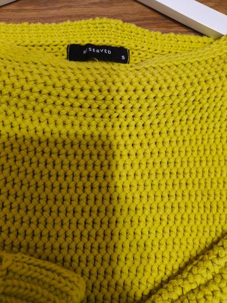 Pletený pulóver bavlna, reserved,s