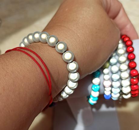 Náramky z miracle korálok, krásny svietivý odlesk,