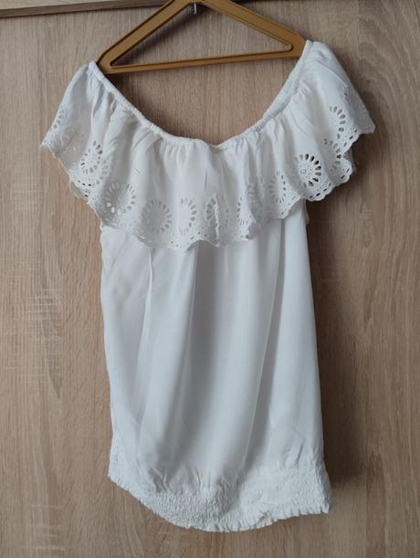 Biely top, h&m,152
