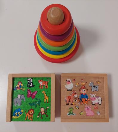 Mix detských drevených hnačiek, 