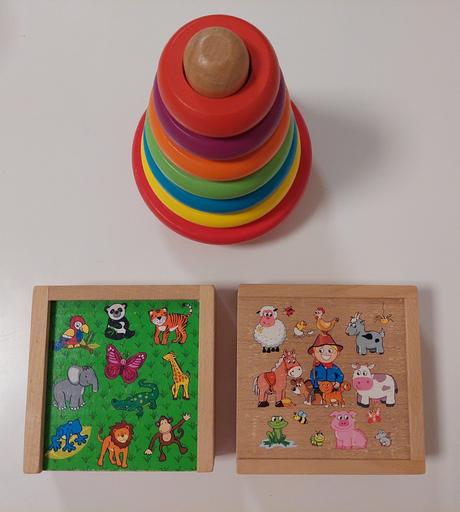 Mix detských drevených hnačiek, 