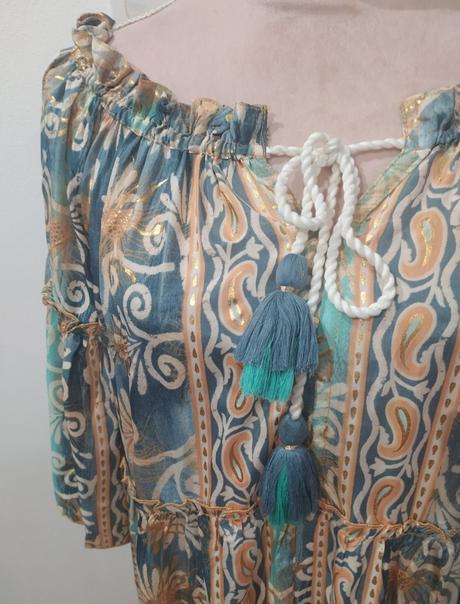 Letné boho šaty, l / m / s