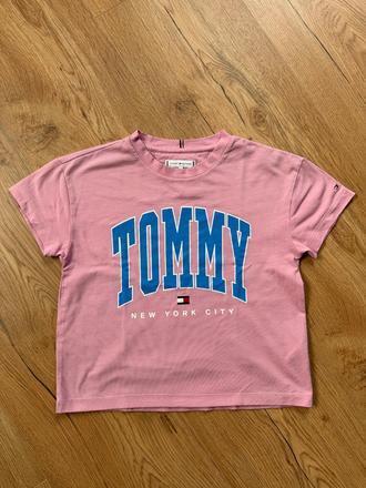 Tommy tricko crop top, tommy hilfiger,152