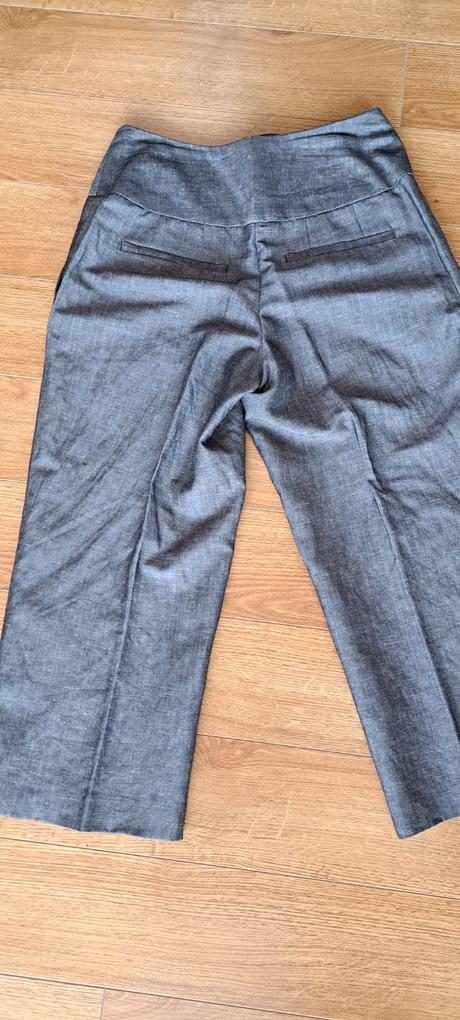 3/4 elegantne nohavice, siroke, next,32