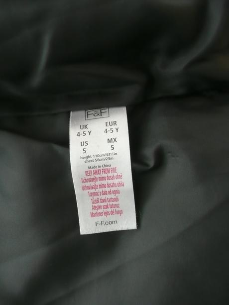 Bunda maskáčová chlapčenská f&f č.110, 4-5y, f&f,110