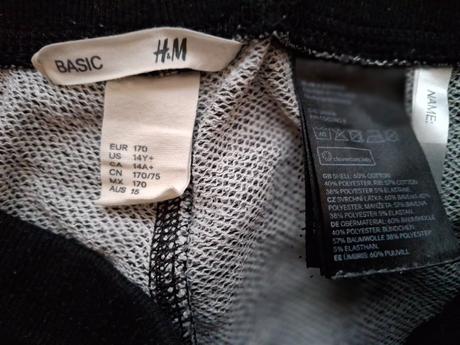 Teplaky, h&m,170